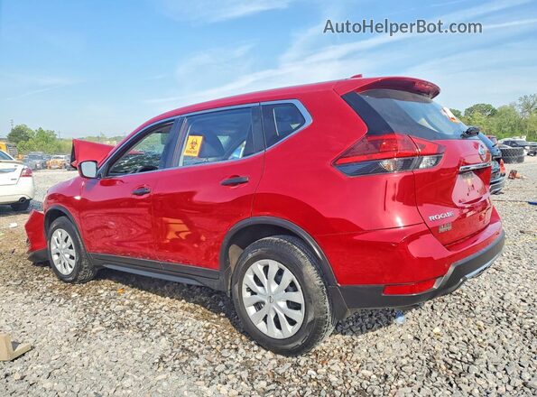 JN8AT2MT0HW394513 2017 NISSAN ROGUE Red Задня ліва чверть