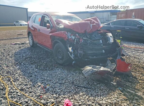JN8AT2MT0HW394513 2017 NISSAN ROGUE Red Передня права чверть