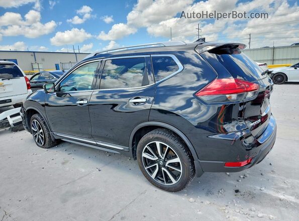 JN8AT2MT0HW400066 2017 NISSAN ROGUE Черный Задняя левая четверть