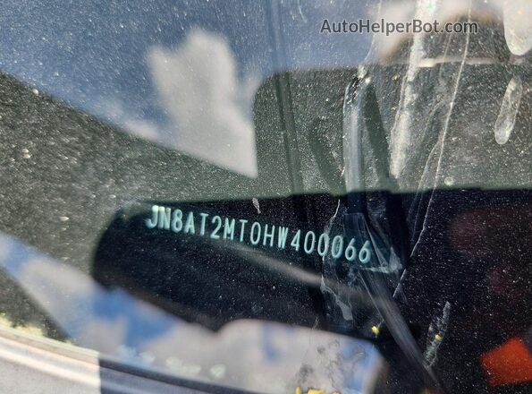 JN8AT2MT0HW400066 2017 NISSAN ROGUE Черный Вид наклейки с VIN-кодом