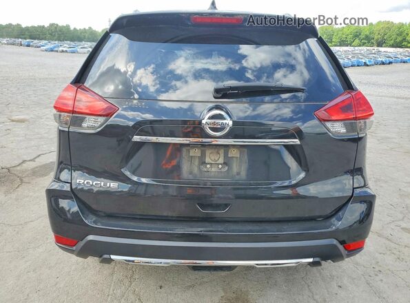JN8AT2MT0HW401489 2017 NISSAN ROGUE Black Rear view
