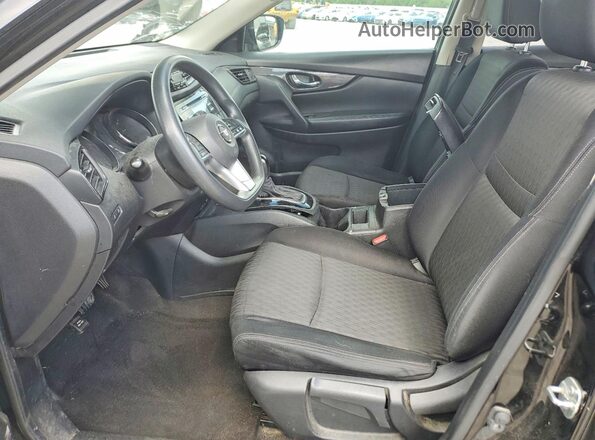 JN8AT2MT0HW401489 2017 NISSAN ROGUE Black Front interior view