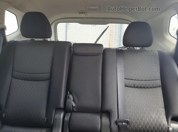JN8AT2MT0HW401489 2017 NISSAN ROGUE Black Rear seats view