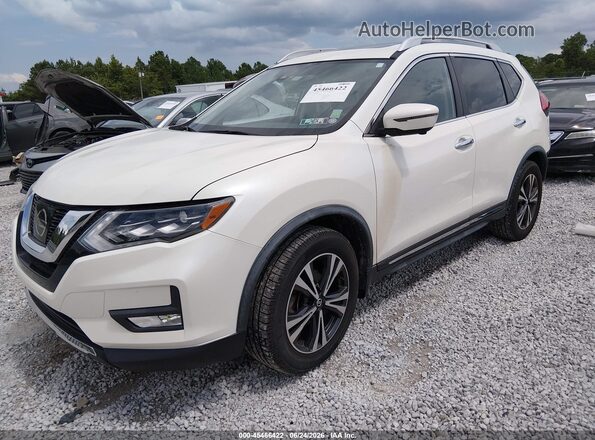 JN8AT2MT0HW405235 2017 NISSAN ROGUE White Առջևի ձախ երեք քառորդ տեսարան