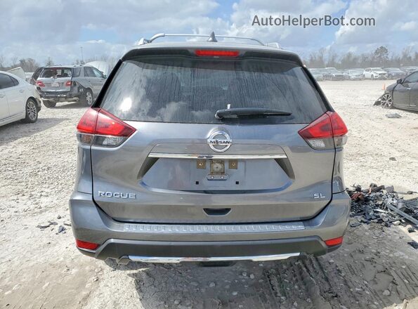 JN8AT2MT0JW488963 2018 NISSAN ROGUE Gray Rear view