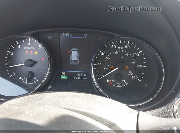 JN8AT2MT0LW034652 2020 NISSAN ROGUE Синий Вид задних сидений