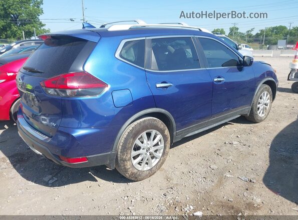 JN8AT2MT0LW034652 2020 NISSAN ROGUE Синий Задняя правая четверть