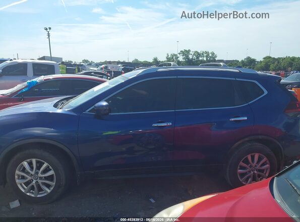 JN8AT2MT0LW034652 2020 NISSAN ROGUE Синий Панорамный вид салона 360°