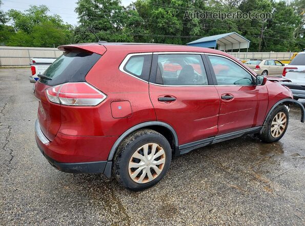 JN8AT2MT1GW014609 2016 NISSAN ROGUE Red Rear right