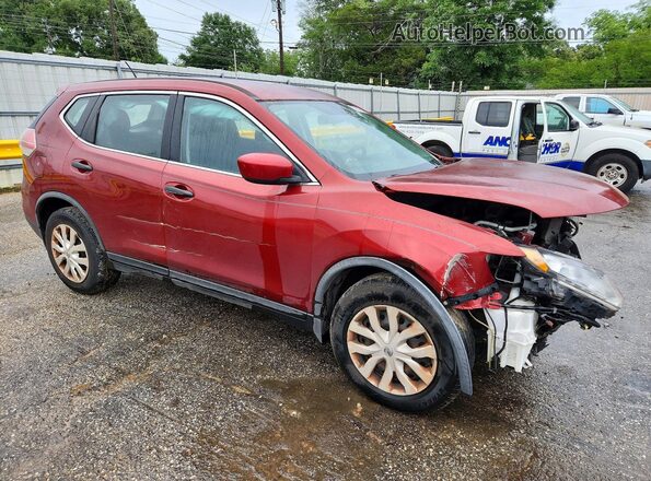JN8AT2MT1GW014609 2016 NISSAN ROGUE Red Front right