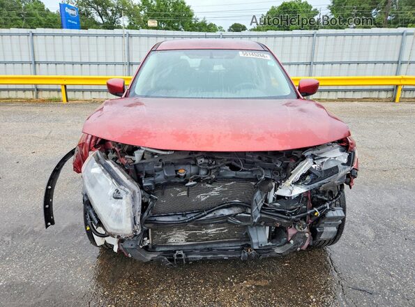 JN8AT2MT1GW014609 2016 NISSAN ROGUE Red Front view