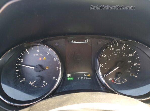 JN8AT2MT1HW141409 2017 NISSAN ROGUE Silver Սարքավորումների վահանակի տեսք