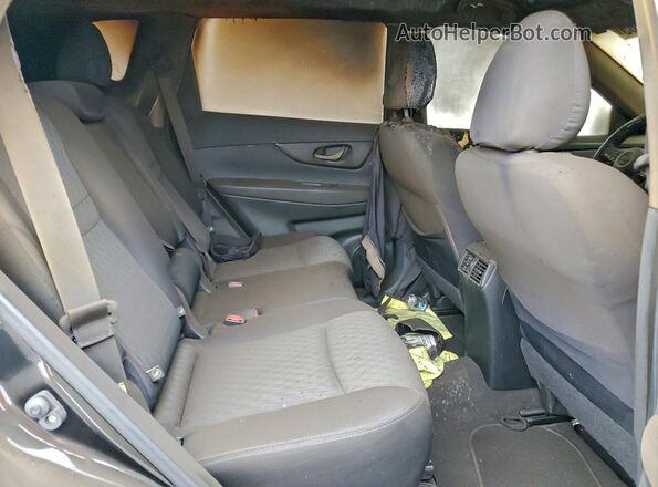 JN8AT2MT1JW459178 2018 NISSAN ROGUE Black Вид задньої частини салону