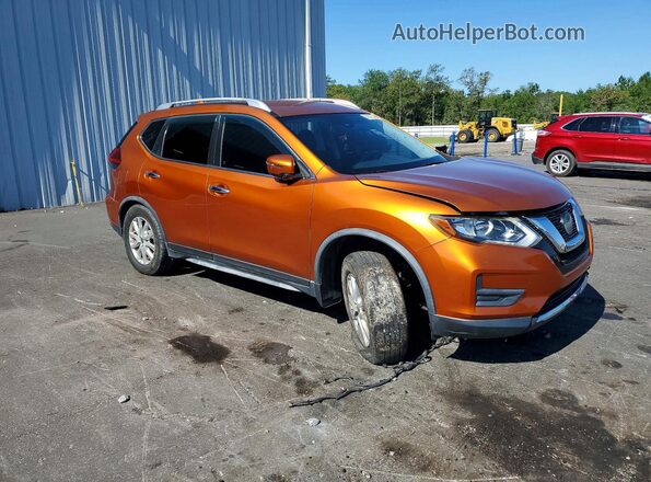 JN8AT2MT1LW007802 2020 NISSAN ROGUE Orange Delantero derecho