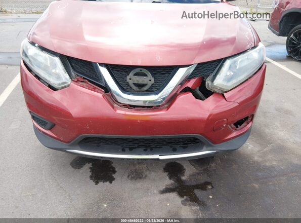 JN8AT2MT2GW005286 2016 NISSAN ROGUE Red წინა ხედი