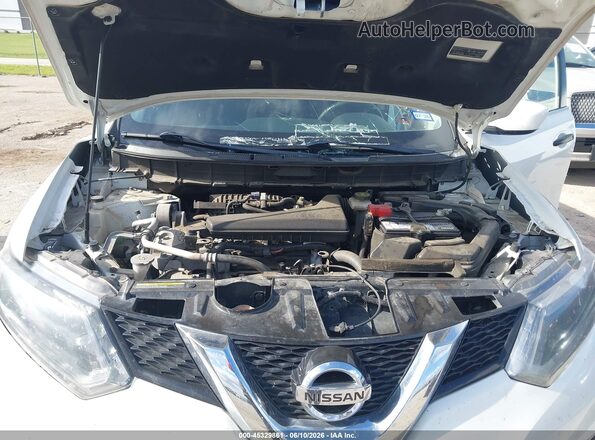 JN8AT2MT2GW013842 2016 NISSAN ROGUE Белый Вид сзади