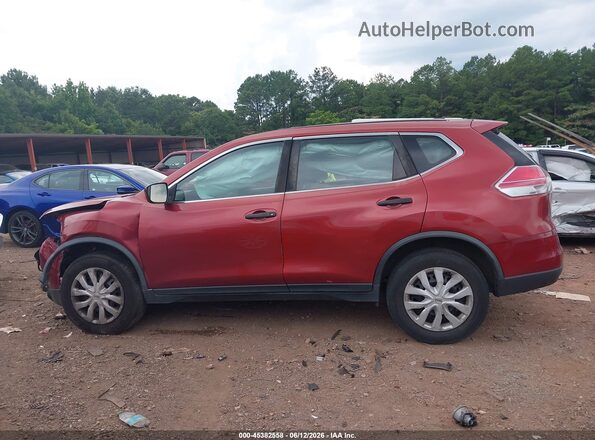 JN8AT2MT2GW017969 2016 NISSAN ROGUE Красный Панорамный вид салона 360°