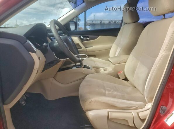 JN8AT2MT2GW019088 2016 NISSAN ROGUE Красный 