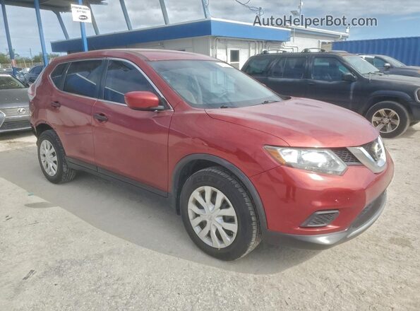 JN8AT2MT2GW019088 2016 NISSAN ROGUE Красный 