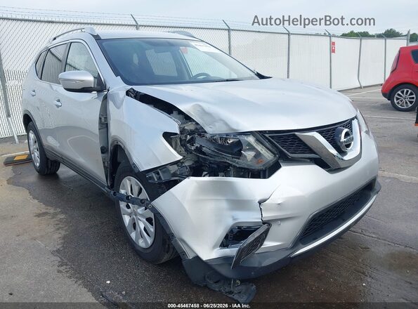 JN8AT2MT2GW023903 2016 NISSAN ROGUE Silver წინა ხედი