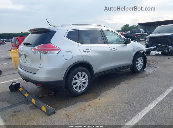 JN8AT2MT2GW023903 2016 NISSAN ROGUE Silver უკანა მარჯვენა
