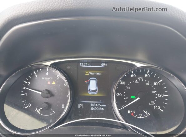 JN8AT2MT2GW023903 2016 NISSAN ROGUE Silver უკანა სავარძლების ხედი