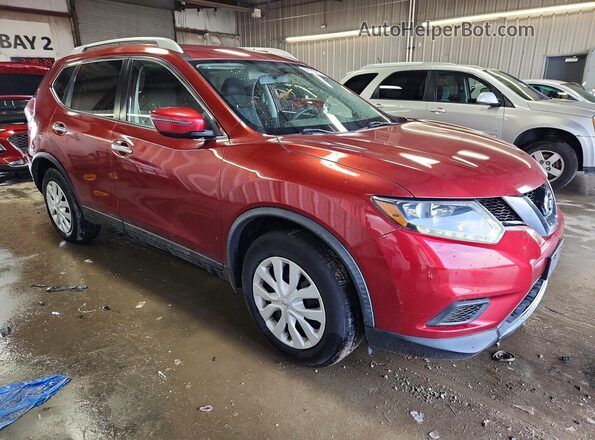 JN8AT2MT2GW026882 2016 NISSAN ROGUE Red Front right