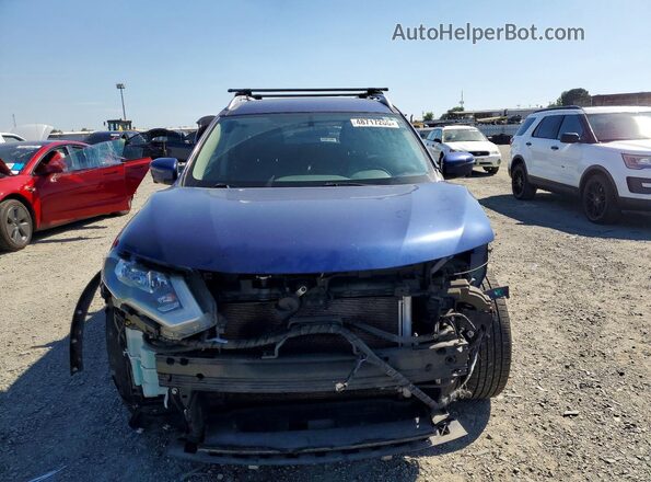 JN8AT2MT2HW145985 2017 NISSAN ROGUE Синий 