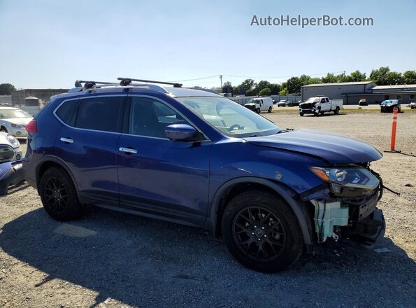 JN8AT2MT2HW145985 2017 NISSAN ROGUE Синий 