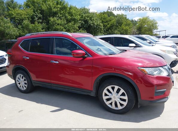 JN8AT2MT2HW384615 2017 NISSAN ROGUE Красный 