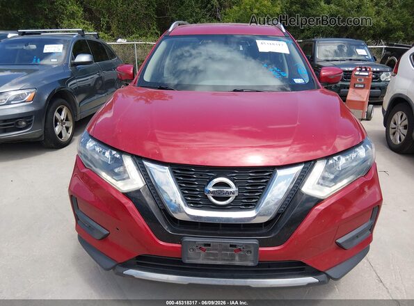 JN8AT2MT2HW384615 2017 NISSAN ROGUE Красный 