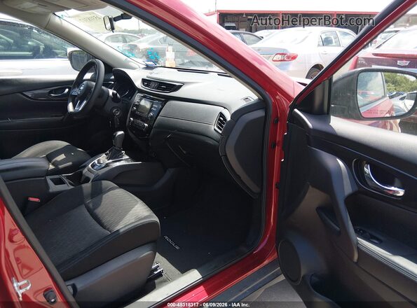 JN8AT2MT2HW384615 2017 NISSAN ROGUE Красный 