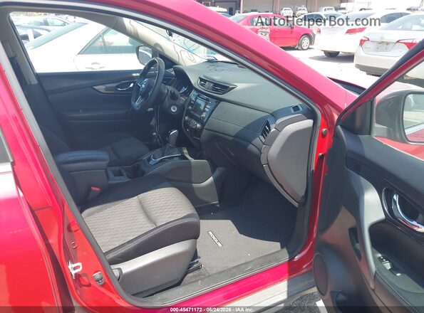 JN8AT2MT2HW384615 2017 NISSAN ROGUE Red Vista interior delantera