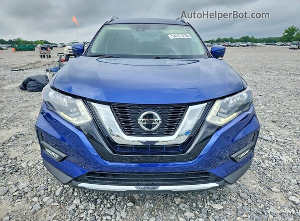 JN8AT2MT2JW454183 2018 NISSAN ROGUE Blue წინა ხედი