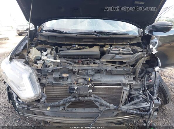 JN8AT2MT2JW462185 2018 NISSAN ROGUE Black Հետևի տեսք