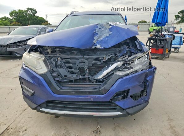 JN8AT2MT2JW470478 2018 NISSAN ROGUE Blue Դիմացի տեսք