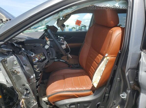 JN8AT2MT2JW485272 2018 NISSAN ROGUE Gray 
