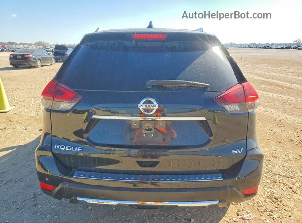 JN8AT2MT2KW265311 2019 NISSAN ROGUE Black უკანა ხედი