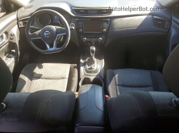 JN8AT2MT2KW265311 2019 NISSAN ROGUE Black წინა პანელის ხედი