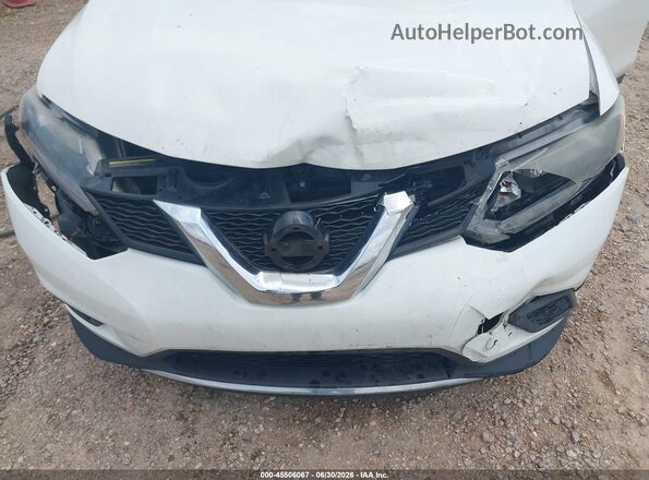 JN8AT2MT3GW003174 2016 NISSAN ROGUE White Front view