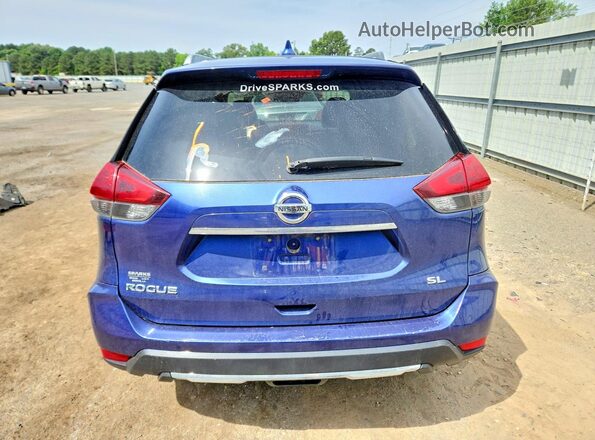 JN8AT2MT3JW457089 2018 NISSAN ROGUE Синий 