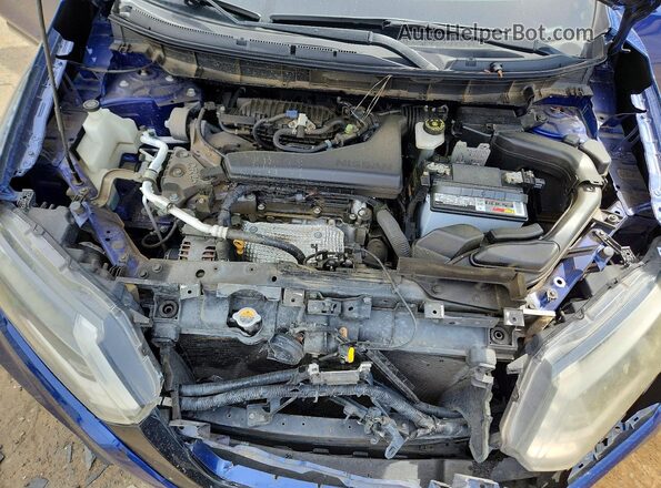 JN8AT2MT3JW457089 2018 NISSAN ROGUE Синий 
