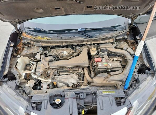JN8AT2MT3KW258027 2019 NISSAN ROGUE Black Widok komory silnika