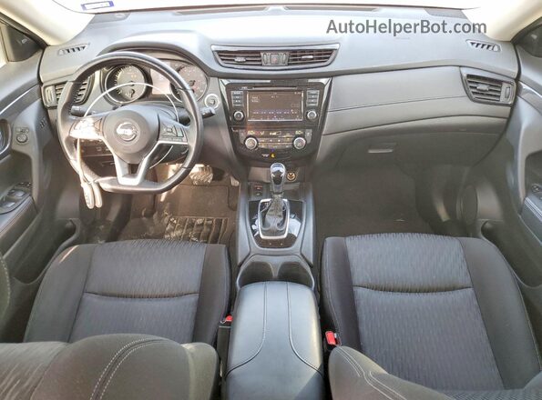 JN8AT2MT3LW008532 2020 NISSAN ROGUE Black წინა პანელის ხედი