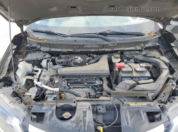 JN8AT2MT3LW008532 2020 NISSAN ROGUE Black ძრავის განყოფილების ხედი