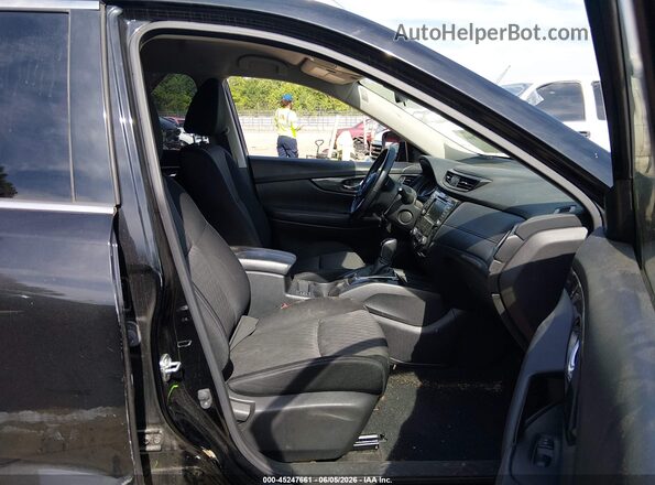 JN8AT2MT3LW038615 2020 NISSAN ROGUE Black Widok wnętrza z przodu
