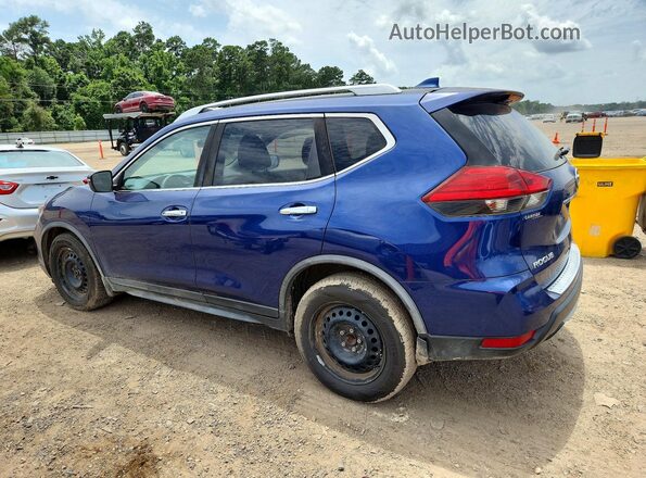 JN8AT2MT4HW150444 2017 NISSAN ROGUE Blue Задня ліва чверть