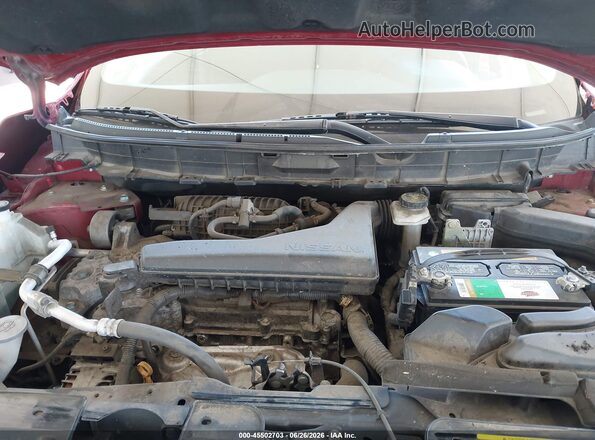 JN8AT2MT4HW398712 2017 NISSAN ROGUE Red უკანა ხედი