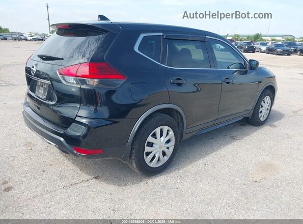 JN8AT2MT4HW400555 2017 NISSAN ROGUE Black Tył prawy