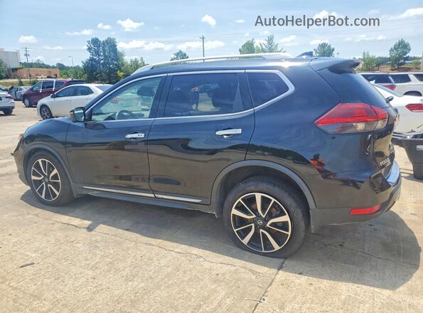 JN8AT2MT4JW489839 2018 NISSAN ROGUE Черный Задняя левая четверть